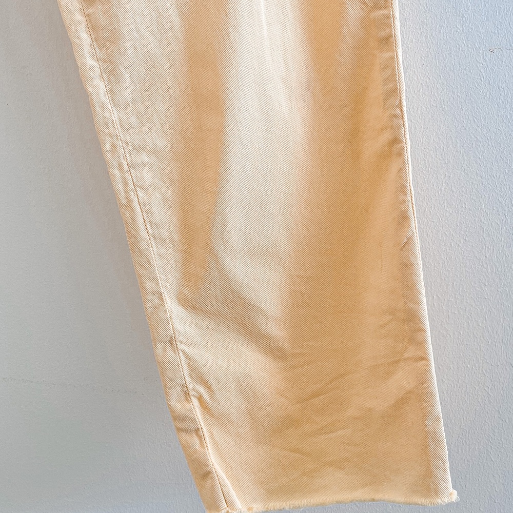 Frank & Eileen Wicklow Italian Performance Twill Chino Pants Yellow 8 - Picture 8 of 9